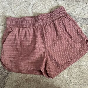 Avia High Rise Running Shorts Size S Mauve